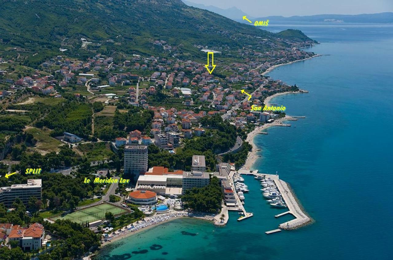 Apartments Blaza Подстрана Экстерьер фото